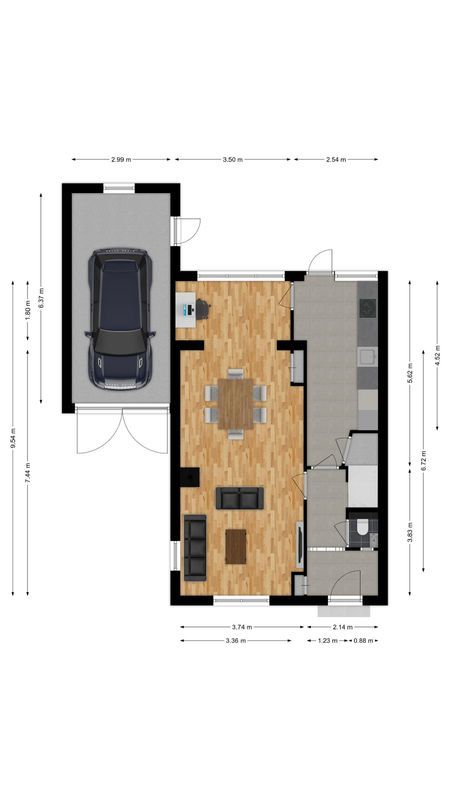 van Assendelftstraat 34 Floorplan Blur 0