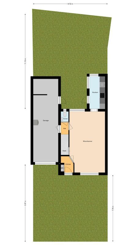 Margrietstraat 2 - B Floorplan Blur 2