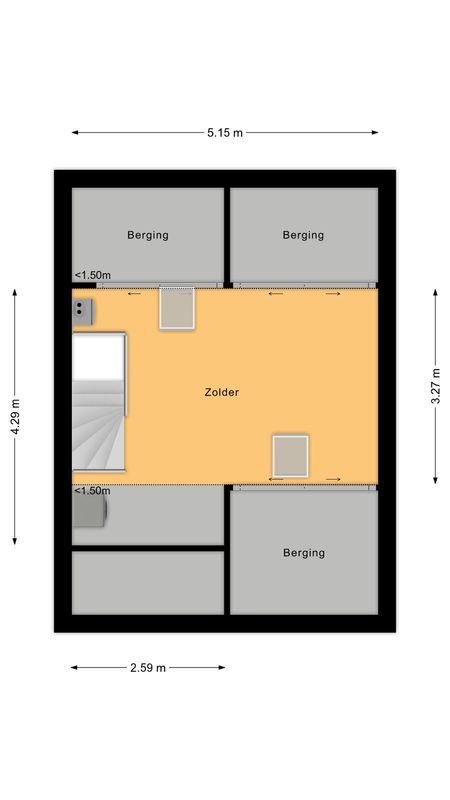 Margrietstraat 2 - B Floorplan Blur 3