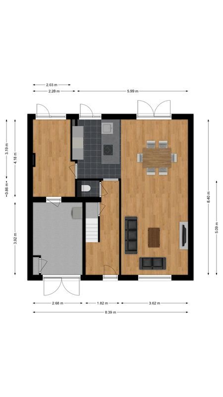 Burgemeester van de Mortelplein 120 Floorplan Blur 0
