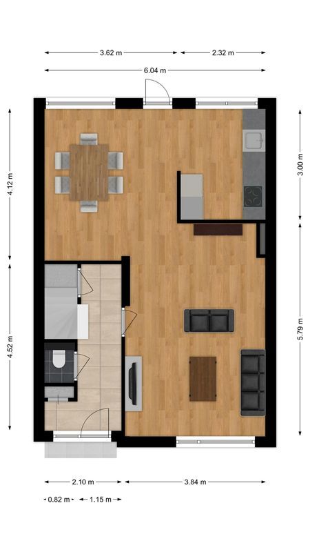 Van Tetterodestraat 71 Floorplan Blur 0
