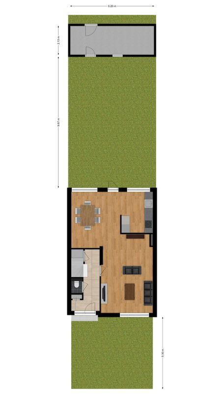 Van Tetterodestraat 71 Floorplan Blur 2