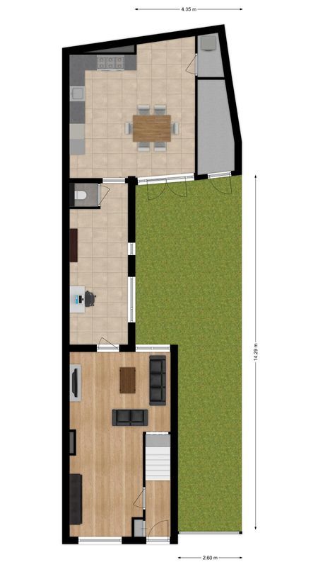 Dionysiusstraat 15 Floorplan Blur 2
