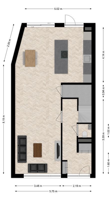Trompstraat 27 Floorplan Blur 0