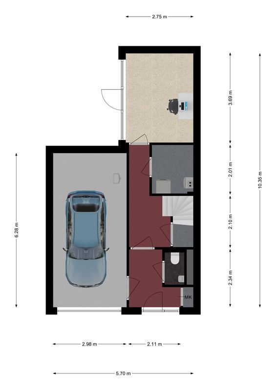 Ringbaan-Noord 114 Floorplan Blur 0