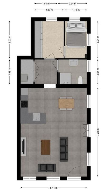 Achter den Ham 7 Floorplan Blur 0