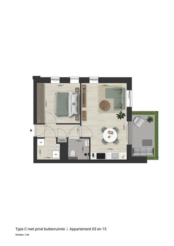 Type C (Bouwnr. 15) Photo Blur 3