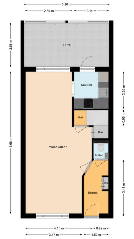 Charley Tooropstraat 36 Floorplan Blur 0