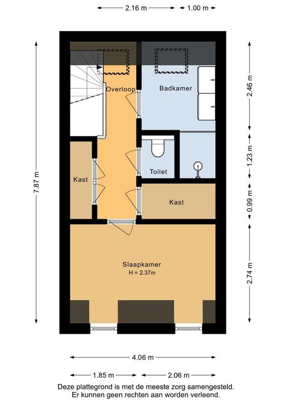 Ploegstraat 89 Floorplan Blur 5