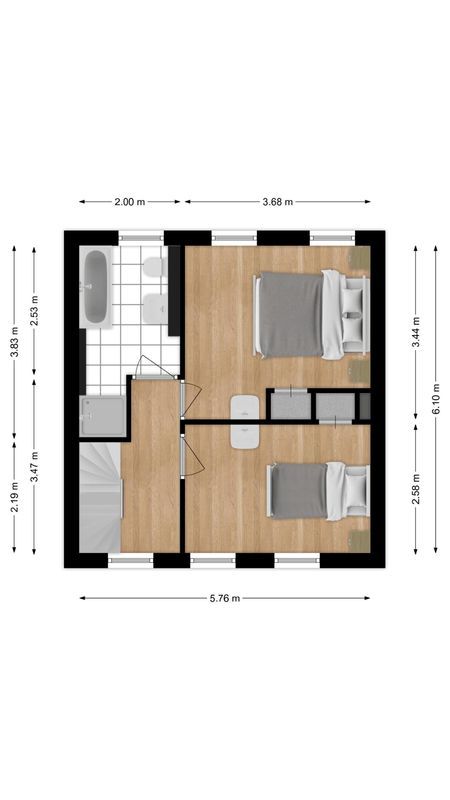 Brasemstraat 38 Floorplan Blur 1