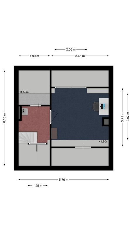 Brasemstraat 38 Floorplan Blur 3