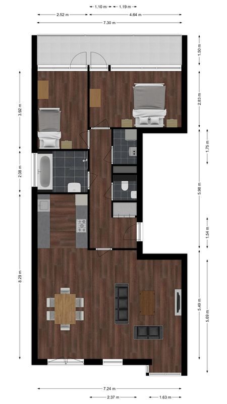 Bisschop Zwijsenstraat 29 - a Floorplan Blur 0