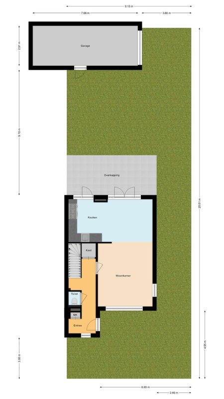 Sluisstraat 41 Floorplan Blur 3
