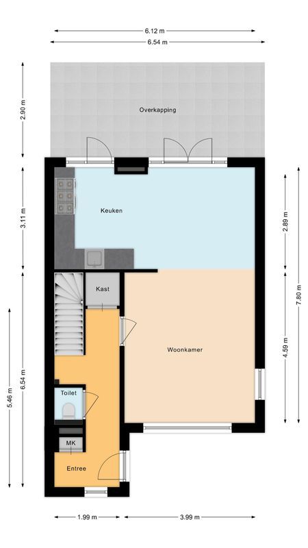 Sluisstraat 41 Floorplan Blur 0