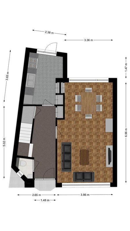 Vincent van Goghstraat 7 Floorplan Blur 0