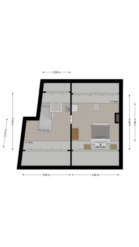 Vincent van Goghstraat 7 Floorplan Blur 3