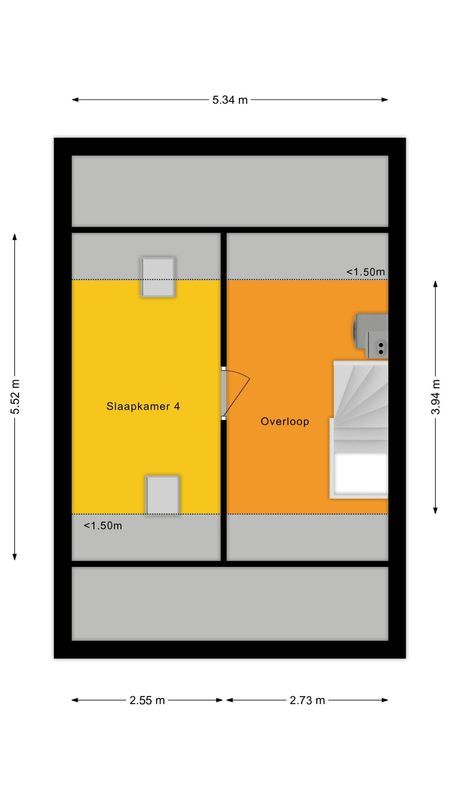 Churchillstraat 38 Floorplan Blur 3