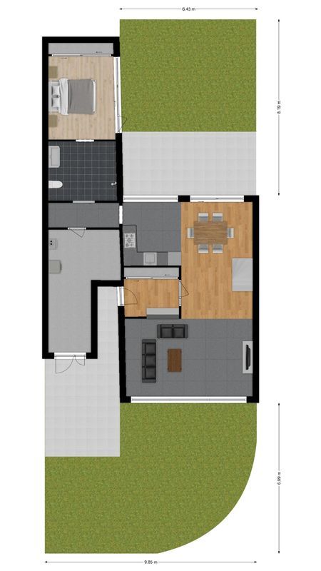 Purcelldreef 28 Floorplan Blur 2