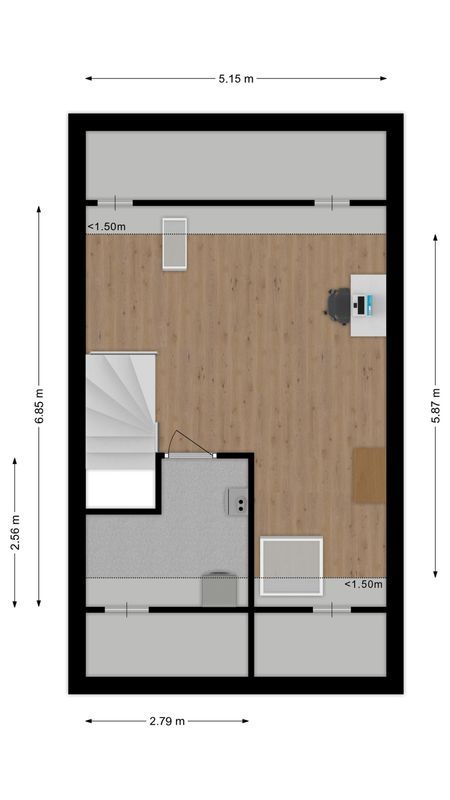 Rijperkerkstraat 33 Floorplan Blur 3