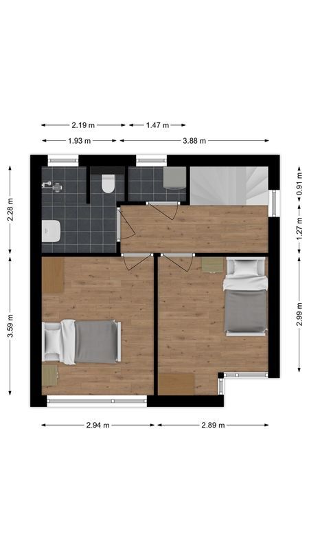 Bijsterveldenlaan 177 Floorplan Blur 4