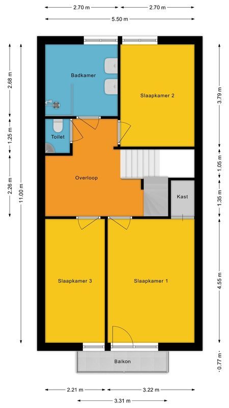 Schoolsticht 35 Floorplan Blur 1