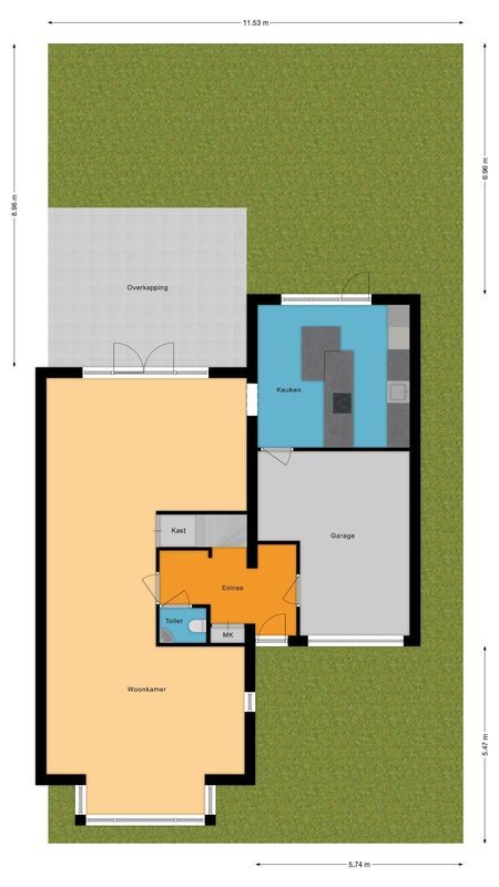 Schoolsticht 35 Floorplan Blur 2