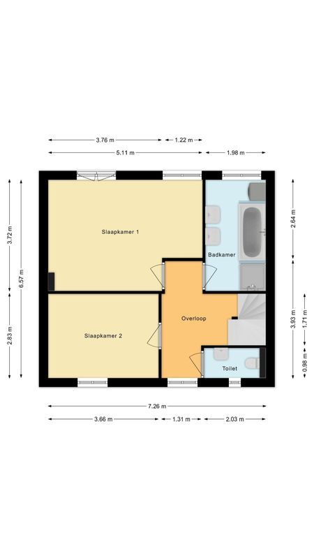 Groesstraat 12 Floorplan Blur 1