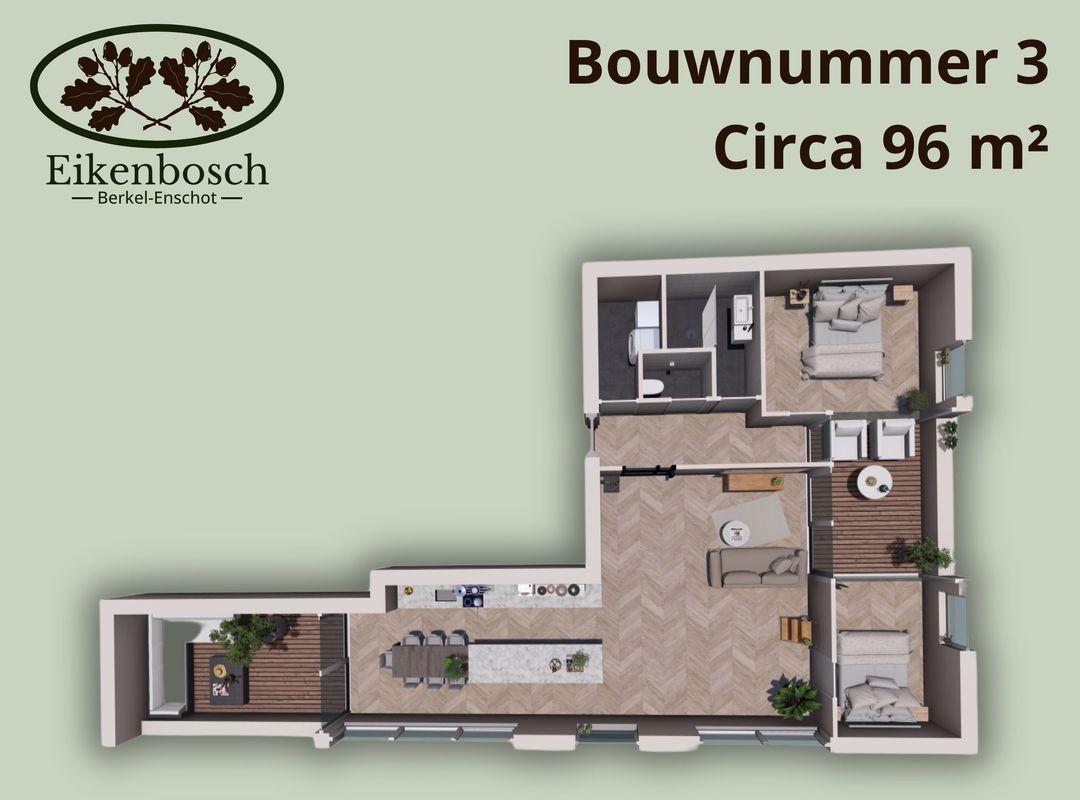 Eikenbosch - Berkel Enschot Floorplan Blur 2