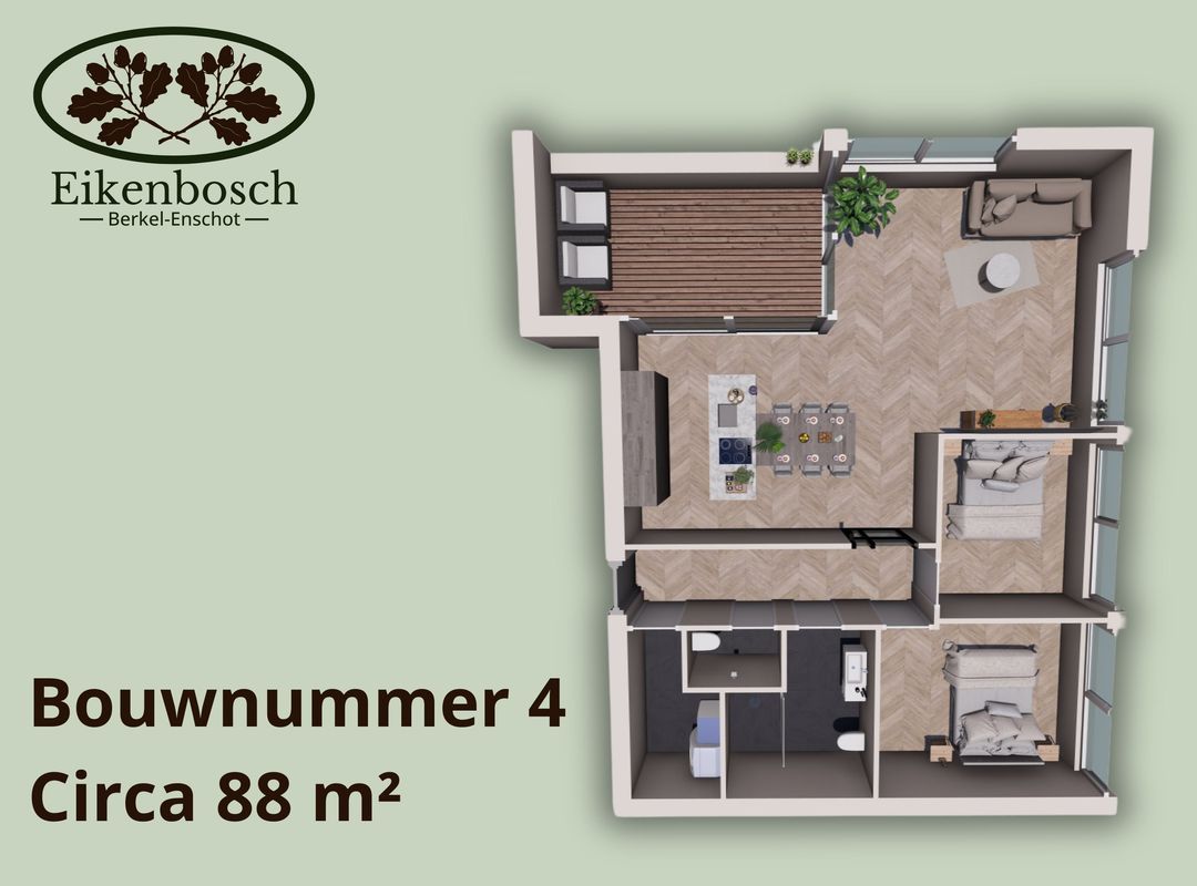Eikenbosch - Berkel Enschot Floorplan Blur 3