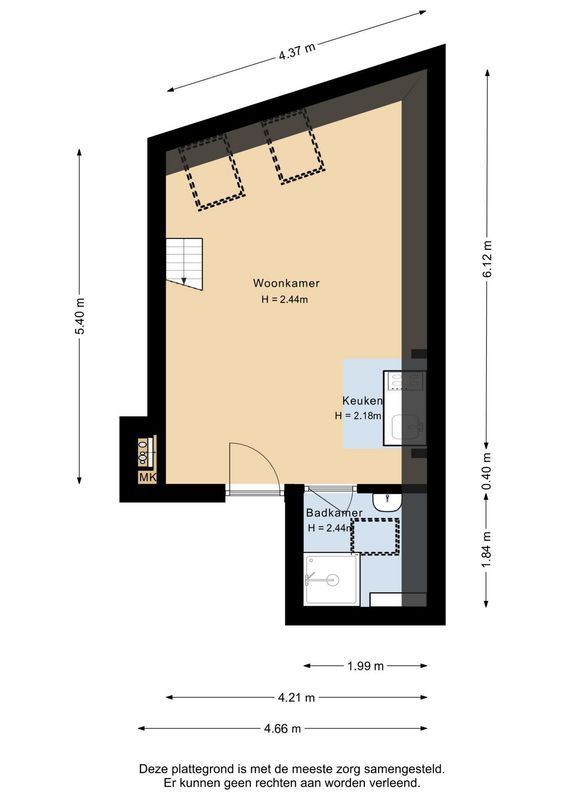 Nieuwe Haagdijk 69 - C1 Floorplan Blur 0