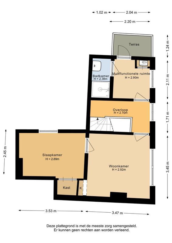 Balfortstraat 1 - A Floorplan Blur 6