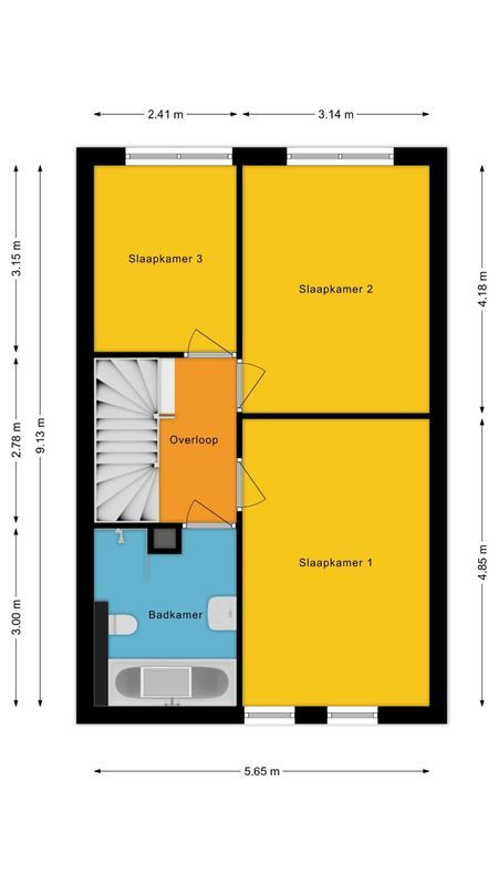 Achterhuizensticht 6 Floorplan Blur 2