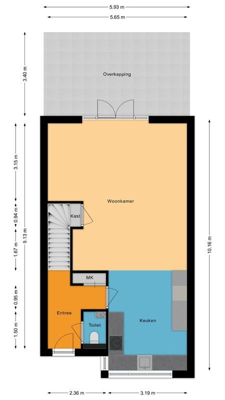 Achterhuizensticht 6 Floorplan Blur 1