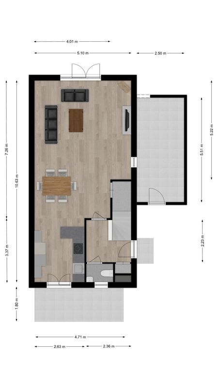 Pindosstraat 1 Floorplan Blur 0