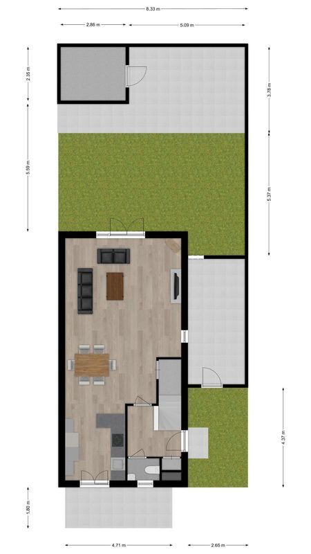 Pindosstraat 1 Floorplan Blur 2