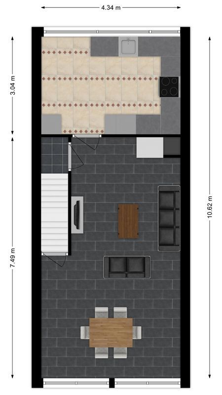 Van Hogendorpplein 25 Floorplan Blur 3
