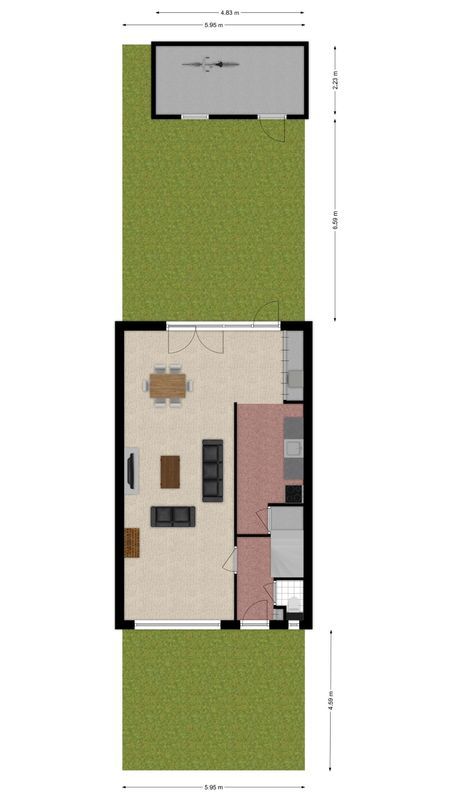 Beneluxlaan 33 Floorplan Blur 2
