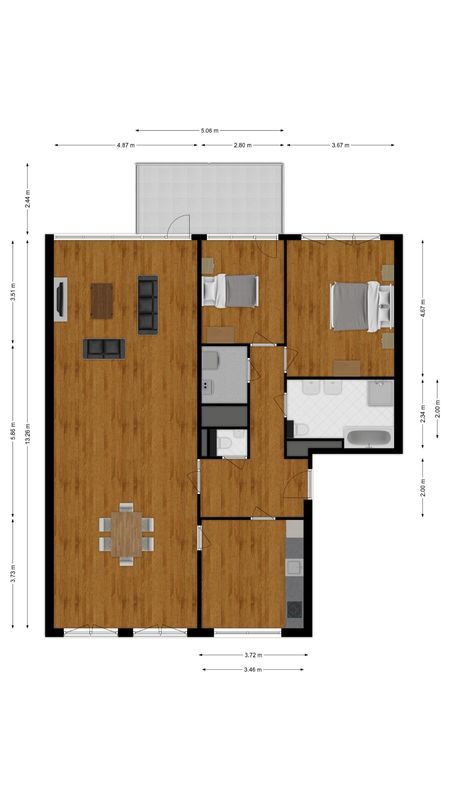 Hoge Wal 49 - 05 Floorplan Blur 0
