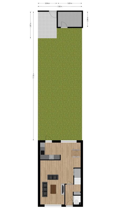 Buurmalsenlaan 23 Floorplan Blur 2