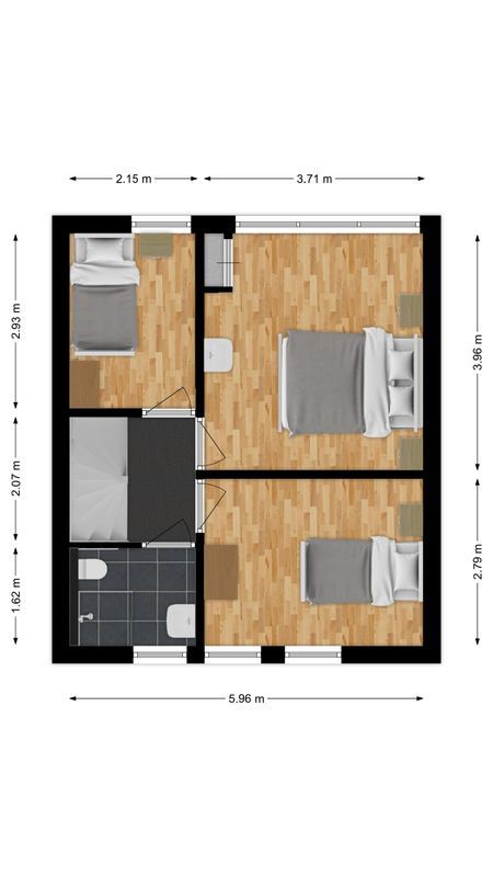 Ringbaan-Oost 30 Floorplan Blur 1