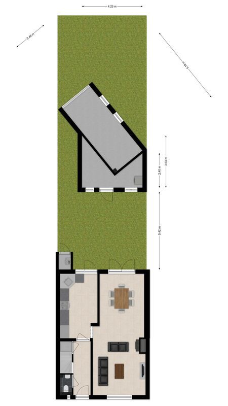 Ringbaan-Oost 30 Floorplan Blur 3