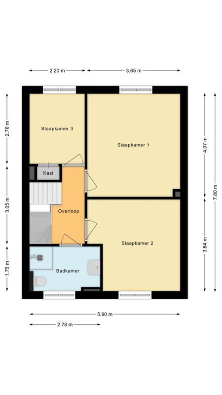 Monseigneur Nolensstraat 53 Floorplan Blur 1