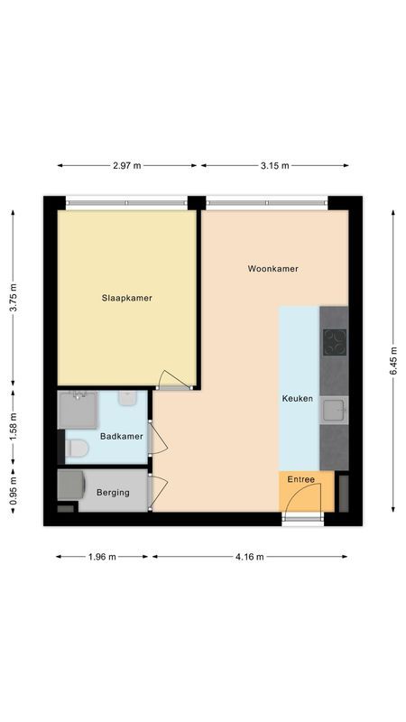 Mr. van Coothstraat 55 - 07 Floorplan Blur 0