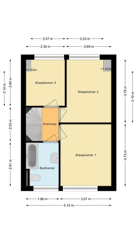 Pastoor van de Boschstraat 1 Floorplan Blur 1