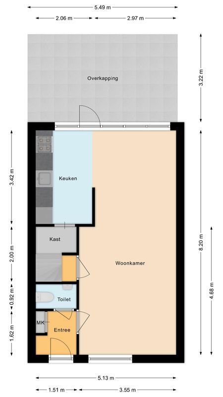 Pastoor van de Boschstraat 1 Floorplan Blur 0
