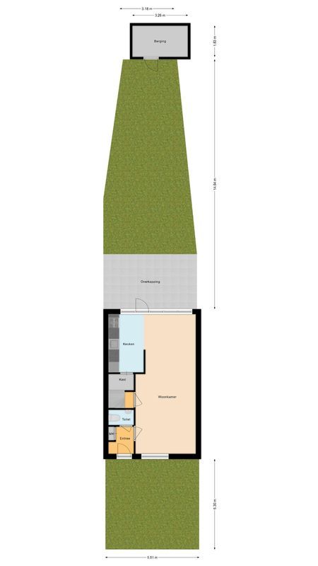 Pastoor van de Boschstraat 1 Floorplan Blur 2