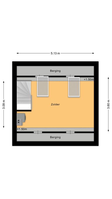 Pastoor van de Boschstraat 1 Floorplan Blur 3
