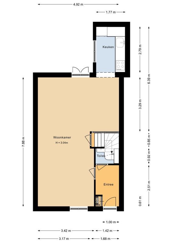 de Vlieger 42 Floorplan Blur 1