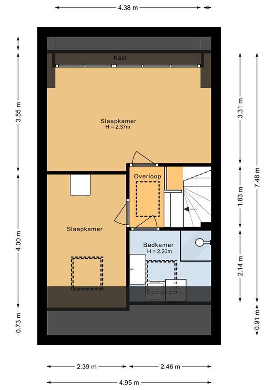 de Vlieger 42 Floorplan Blur 3