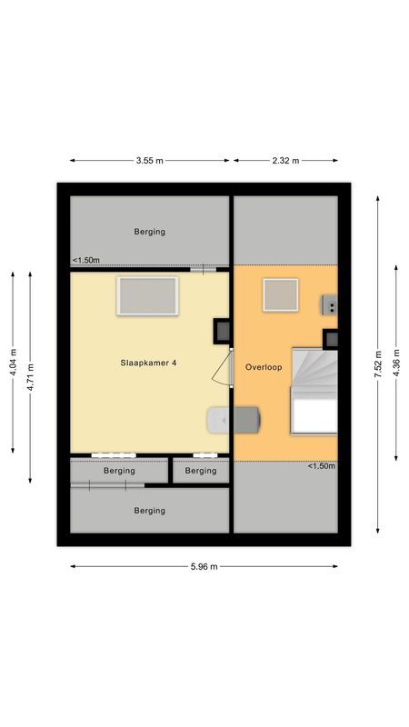 Schoutstraat 29 Floorplan Blur 2